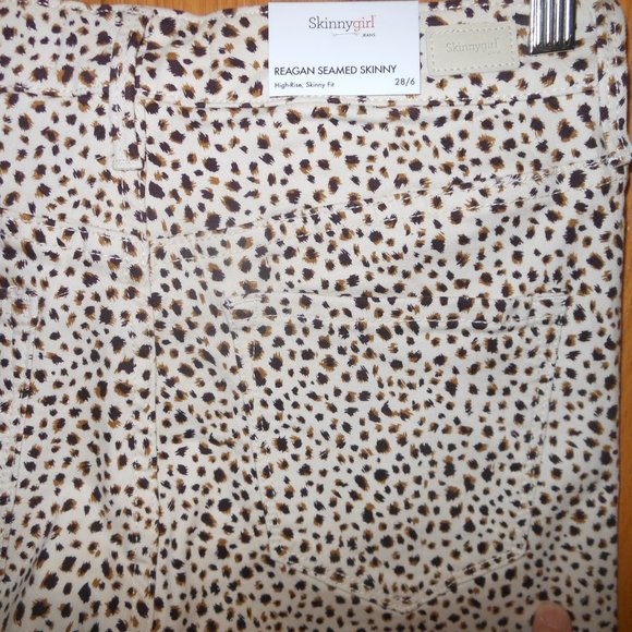 Skinnygirl by Bethenny Frankel Animal Print Jeans - Picture 12 of 13